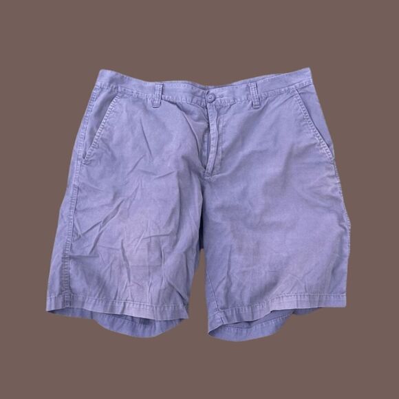 Columbia Men's Gray Mid-Rise Bermuda Shorts Size 36 - Picture 1 of 5